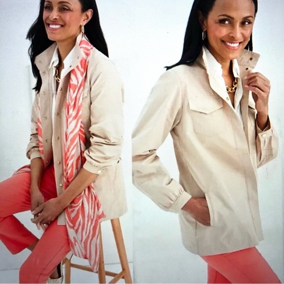 Chico's Tan Jacket - Picture 2 of 11